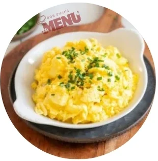 Scrambled egg of bob Evans